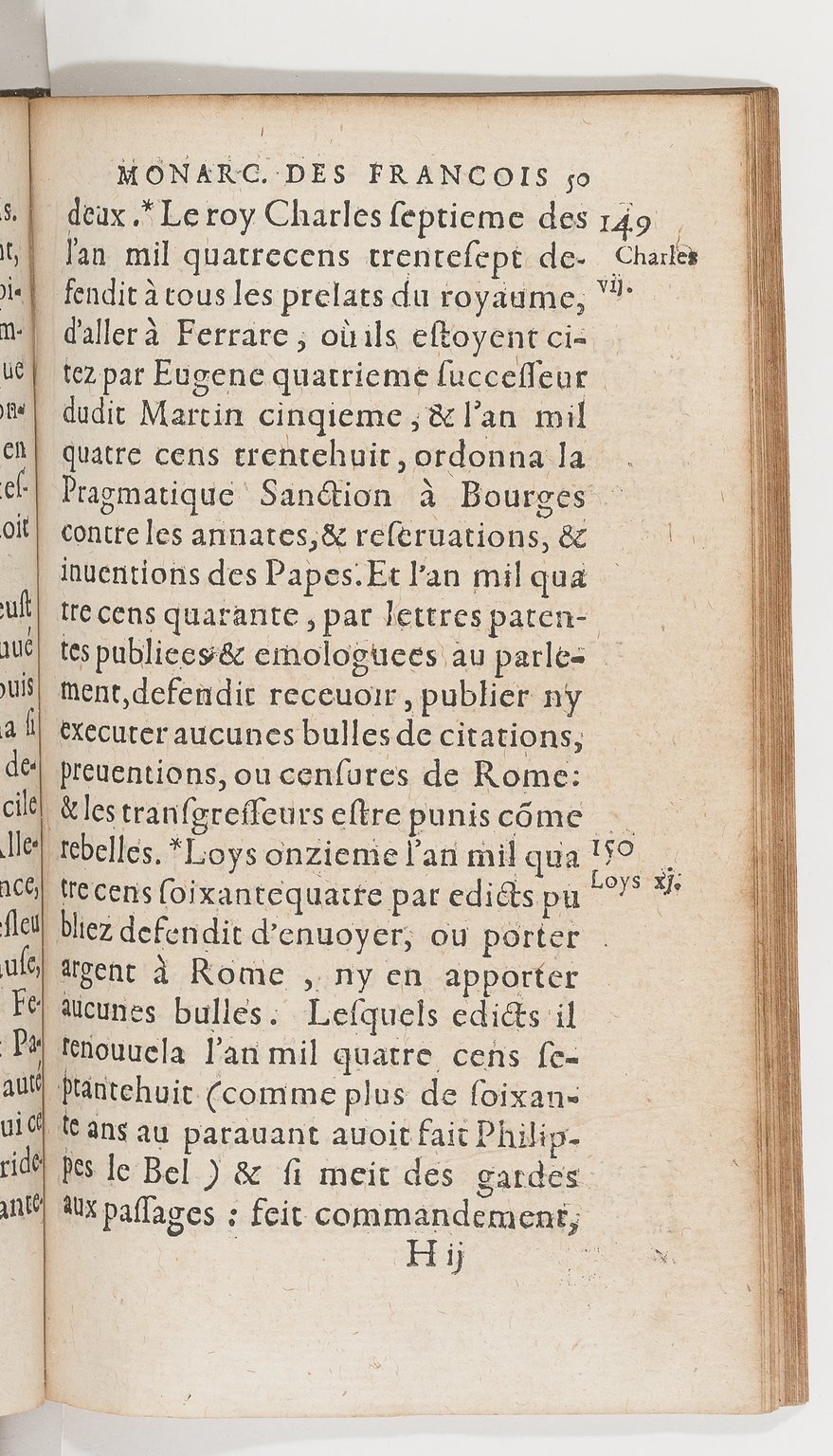 1583 - Galiot Corrozet - Trésor des histoires de France - BnF