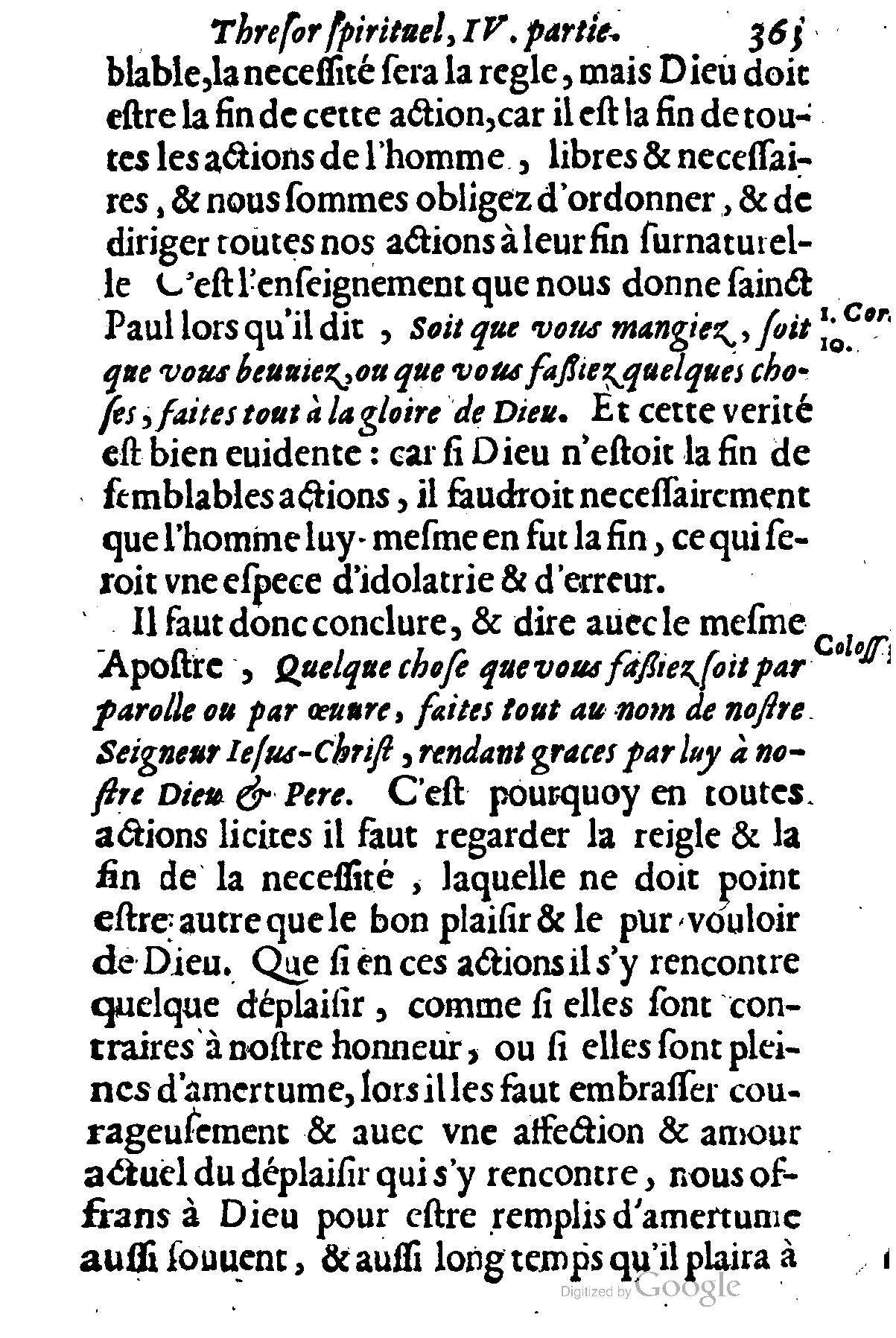 1635 - Sébastien Huré - Trésor spirituel contenant les obligations - BM Lyon