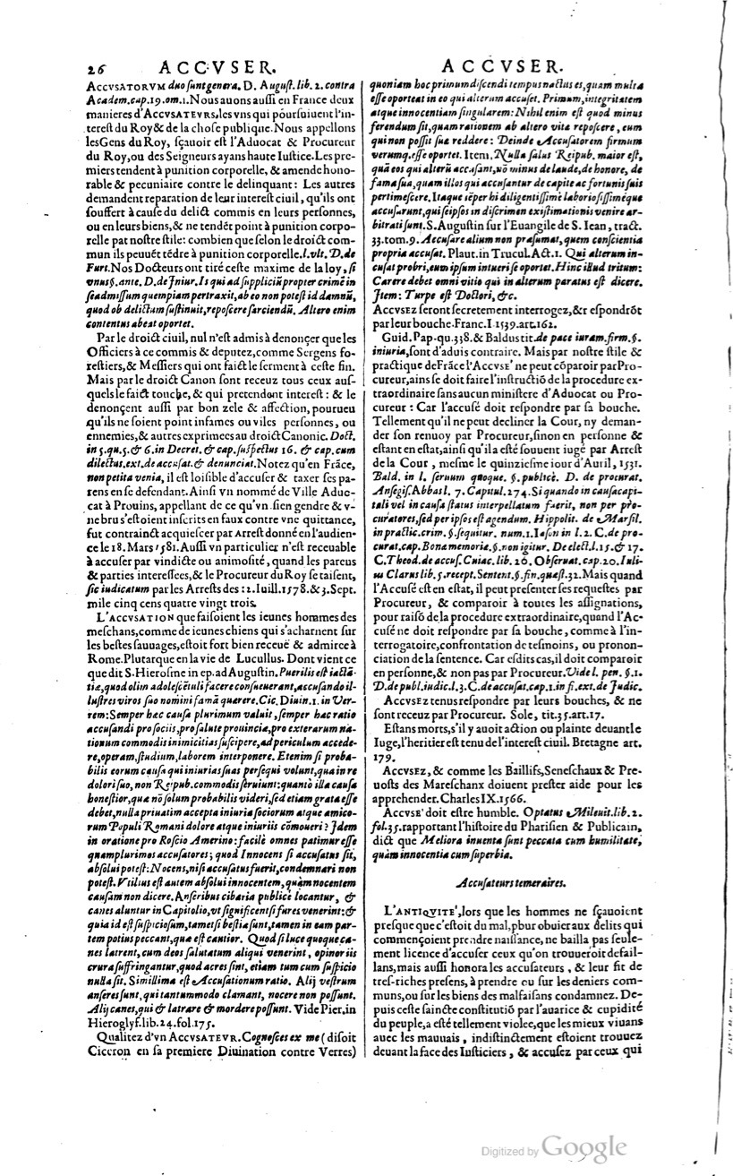 1629 - Veuve Nicolas Buon - Trésor du droit français (29620 T. 1) - BM Lyon
