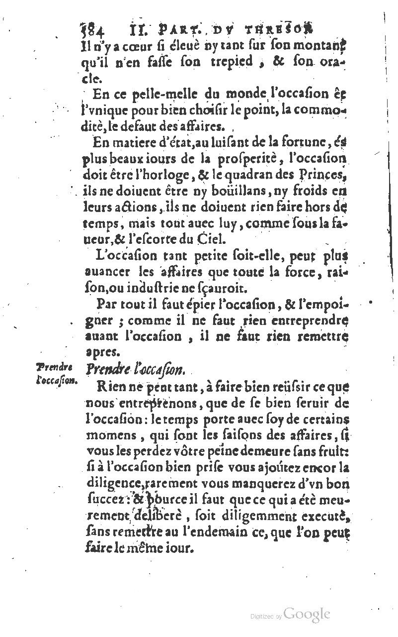 1610 - Louis Coste - Trésor de l’éloquence française (Seconde partie) - BM Lyon