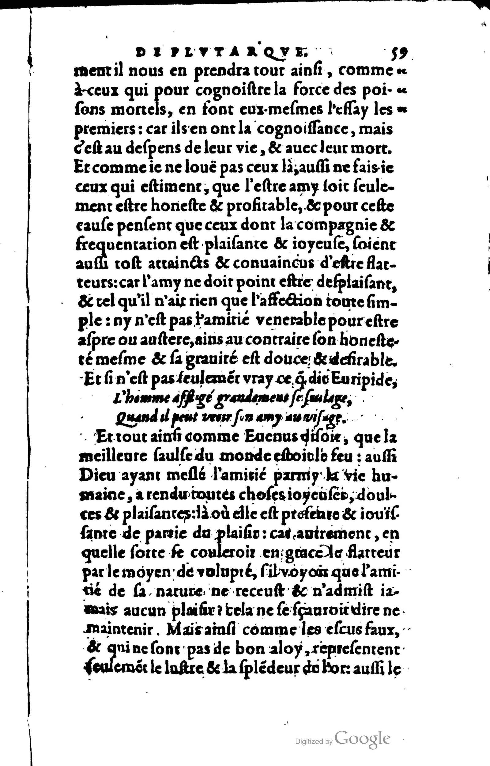 1578 - Jean Poupy - Trésor des morales de Plutarque - BSB Munich