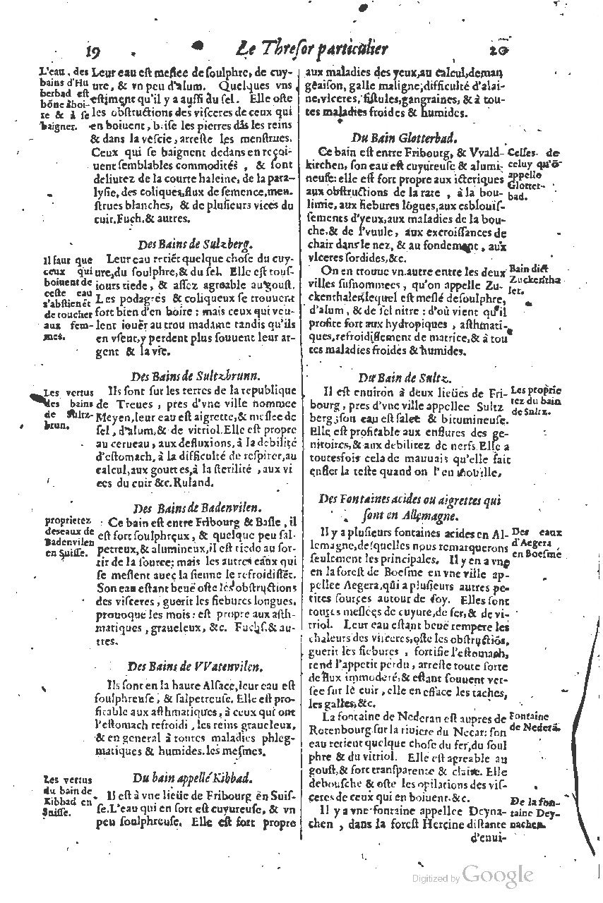 1616 - Étienne Gamonet - Grand trésor ou dispensaire - BSB Munich