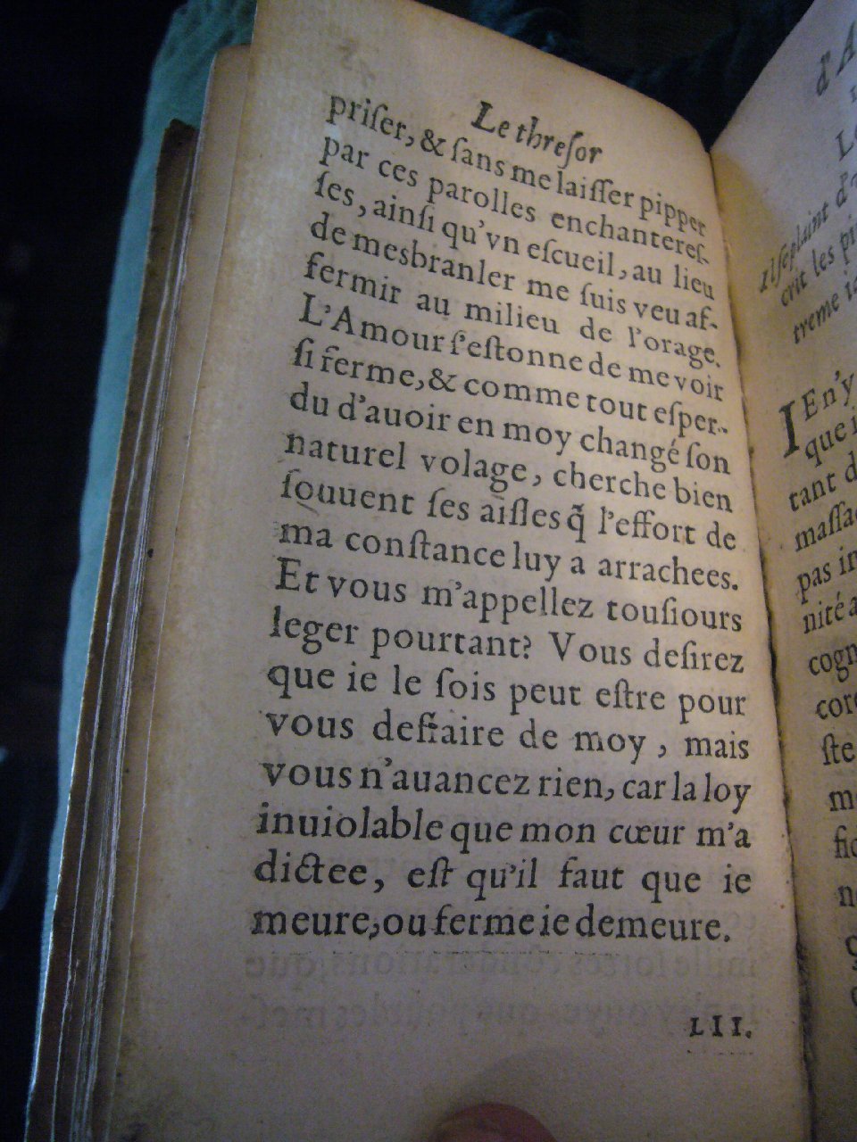 1597 - Matthieu Guillemot - Trésor d’amour - BnF Arsenal