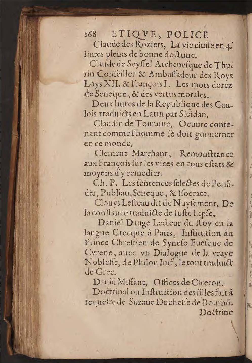 1602 - François Jacquin - Trésor des bons esprits français - BnF Arsenal