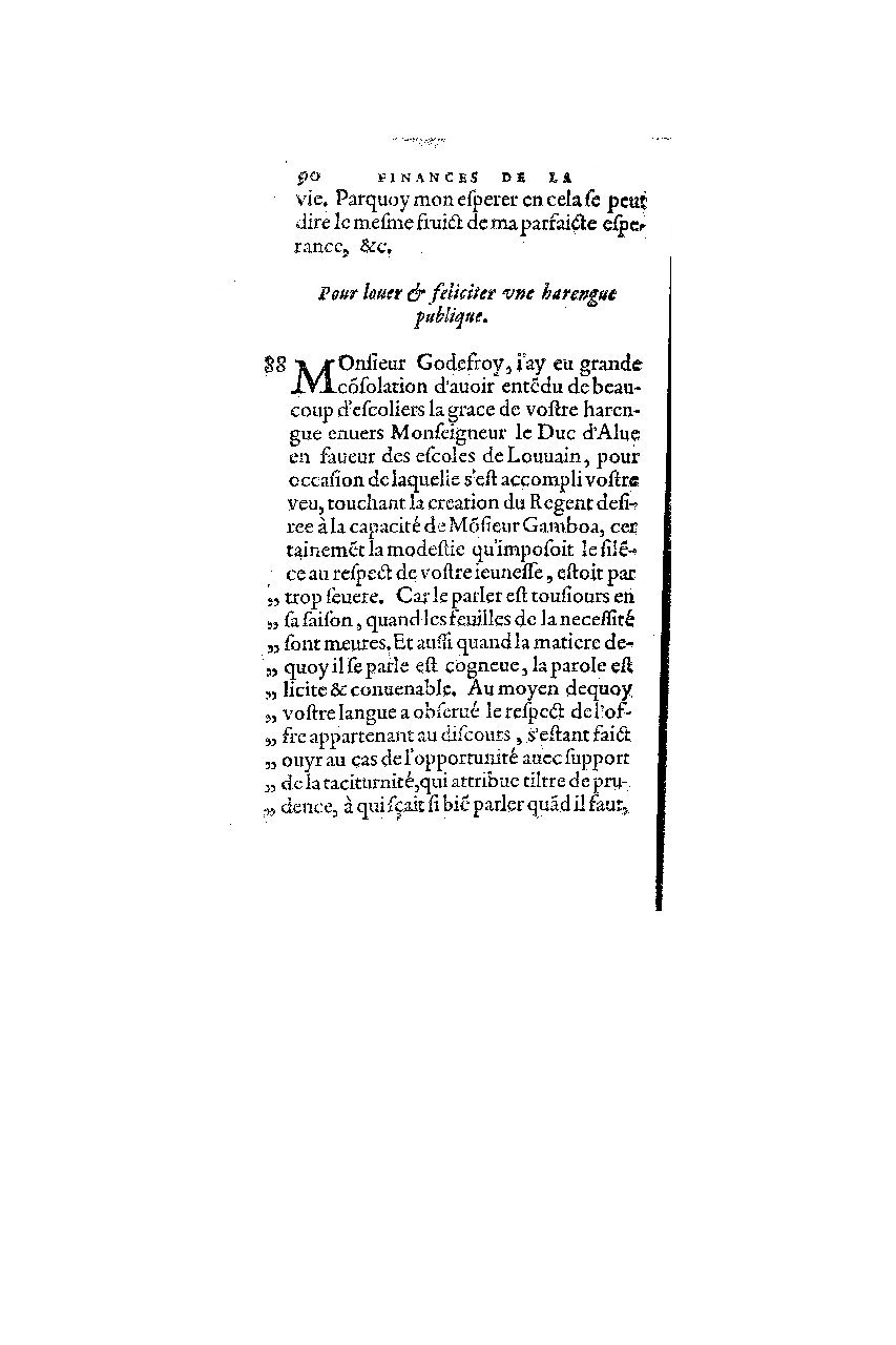 1572 - Nicolas Du Chemin - Finances et Trésor de la plume française - BM Lyon