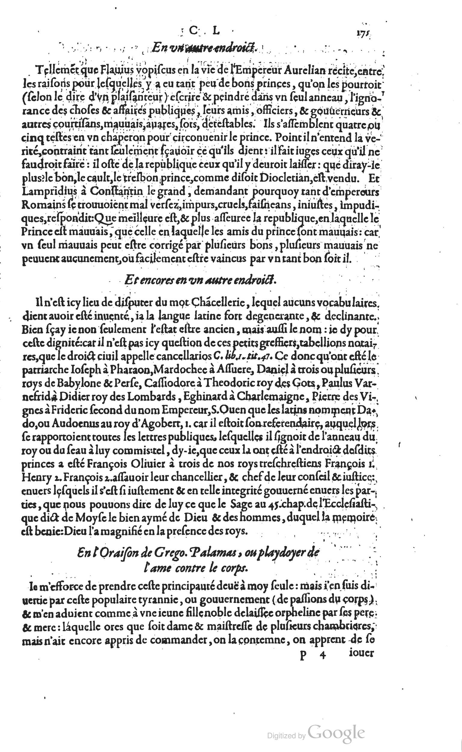 1585 - Barthélemy Honorat - Bibliothèques françaises - BSB Munich