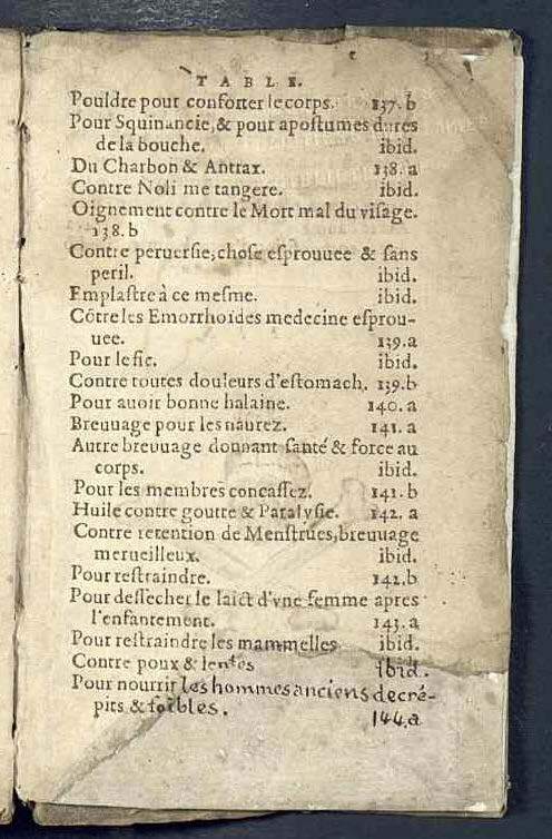 1590 - Benoît Rigaud - Trésor des pauvres - Mucem