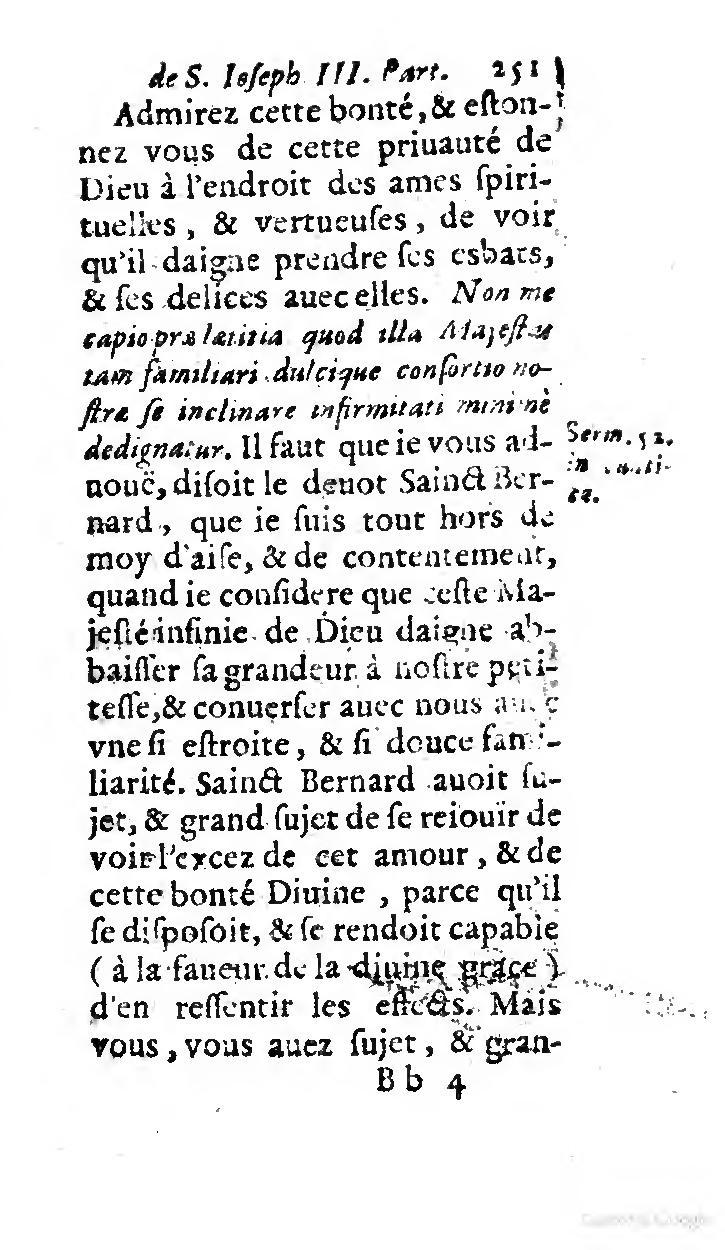 1646 - Jean Piot - Trésor inestimable de Saint-Joseph - BNC Rome