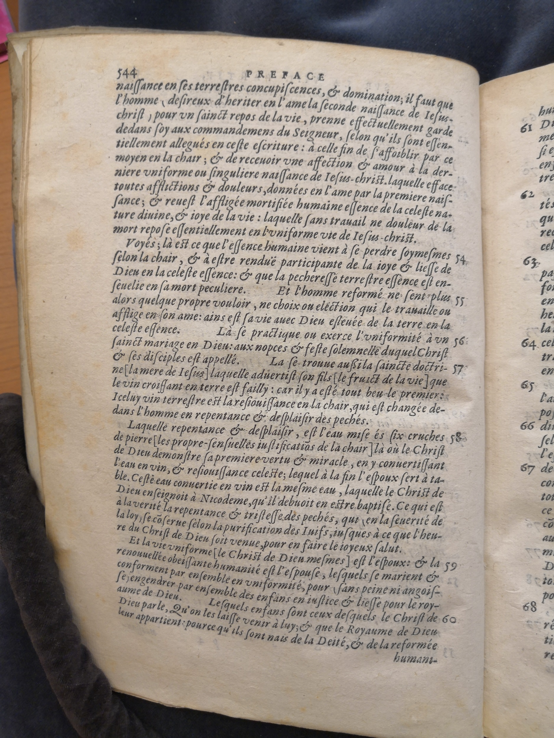 1581c. - Christophe Plantin - Le Livre des témoignages du Trésor caché au champ (Livres 2, 4, 6 et 7) - Anvers Musée Plantin Moretus