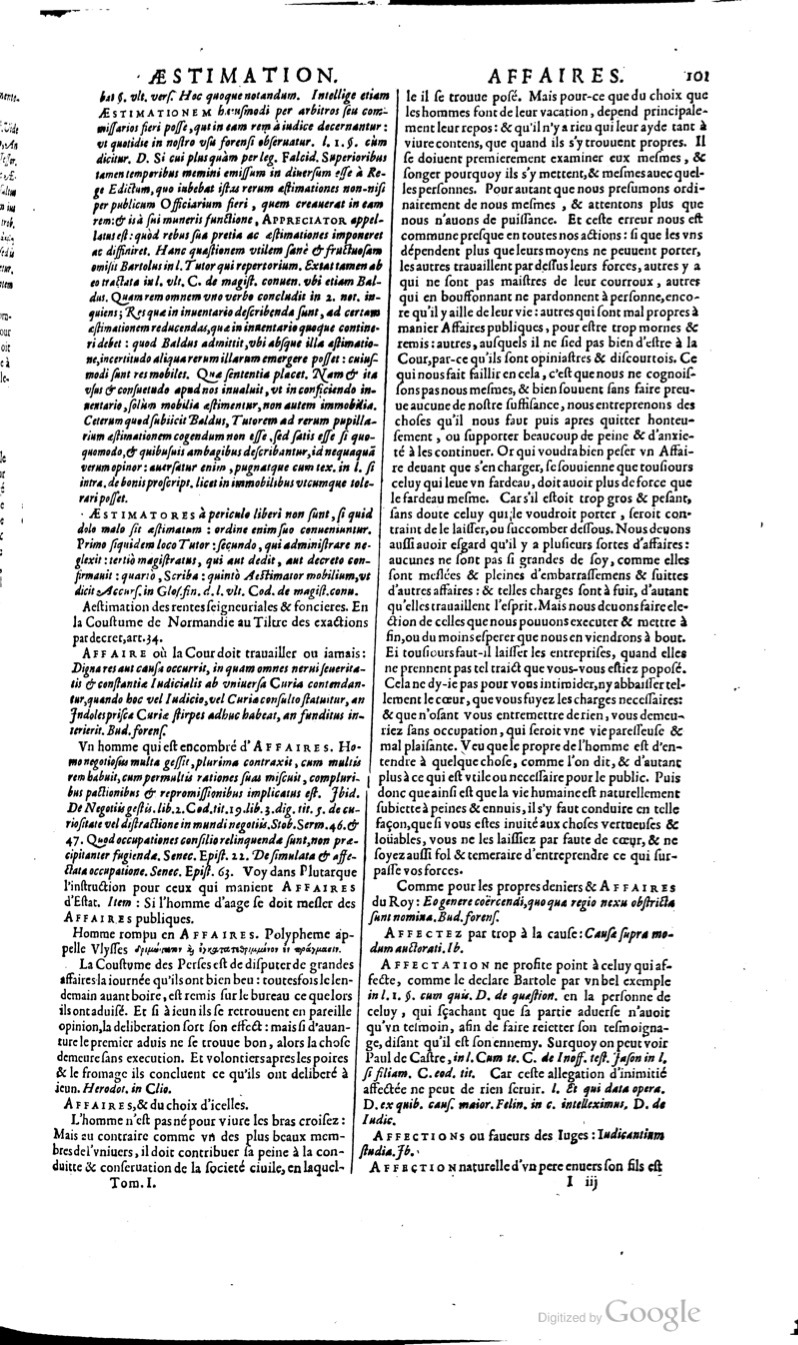 1629 - Veuve Nicolas Buon - Trésor du droit français (29620 T. 1) - BM Lyon