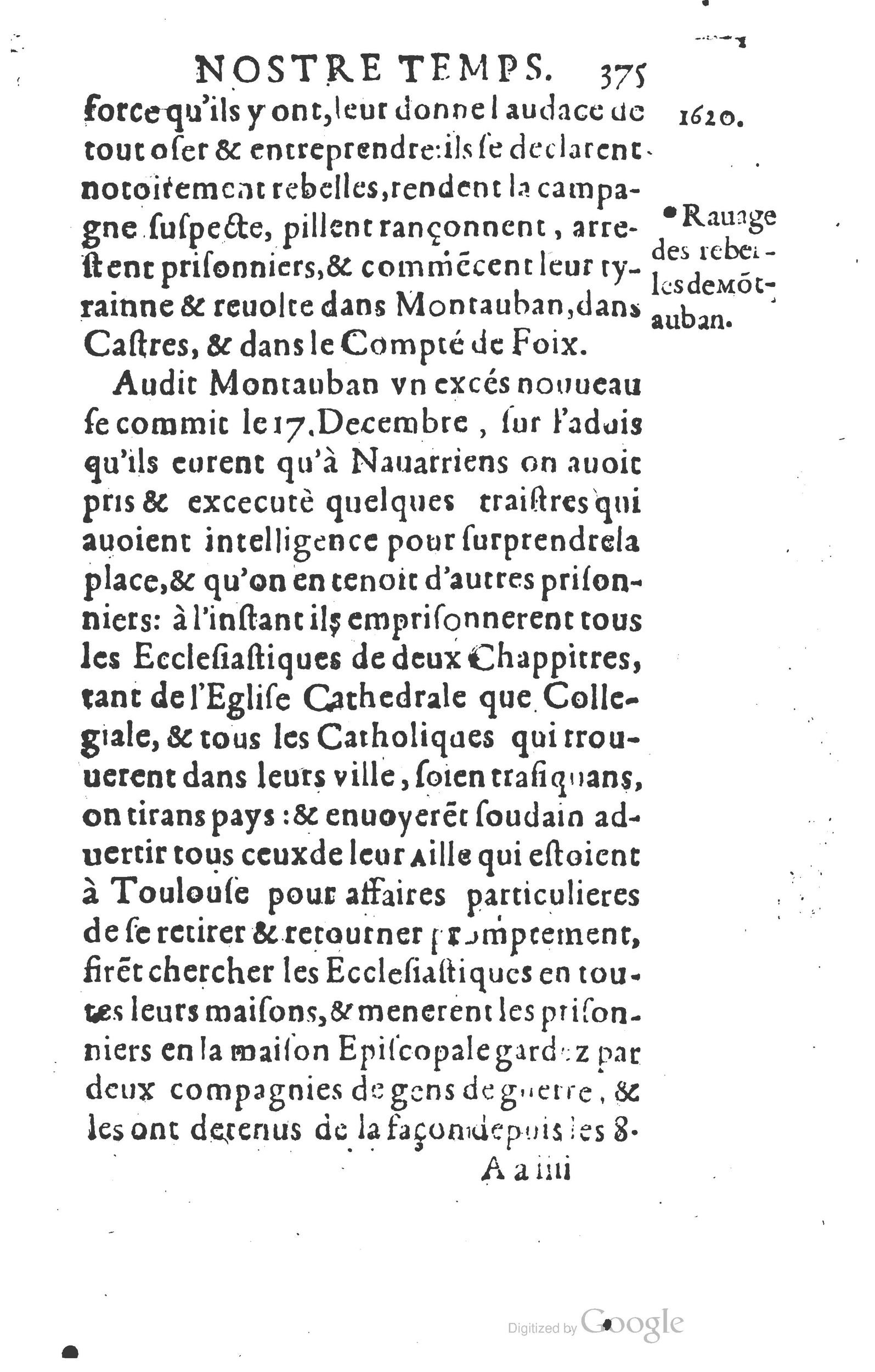 1624 - Joseph Bouillerot - Trésor de l’histoire générale de notre temps - BM Lyon 1624 - Joseph Bouillerot - Trésor de l’histoire générale de notre temps - BM Lyon
