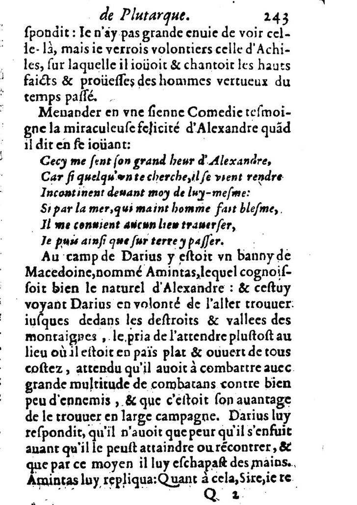 1611 - Pierre Rigaud - Trésor des vies de Plutarque - BM Lyon