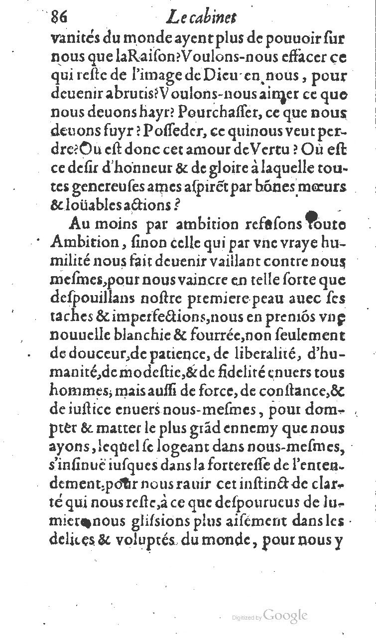 1606 - Adrian Périer - Cabinet du vrai trésor - BM Lyon
