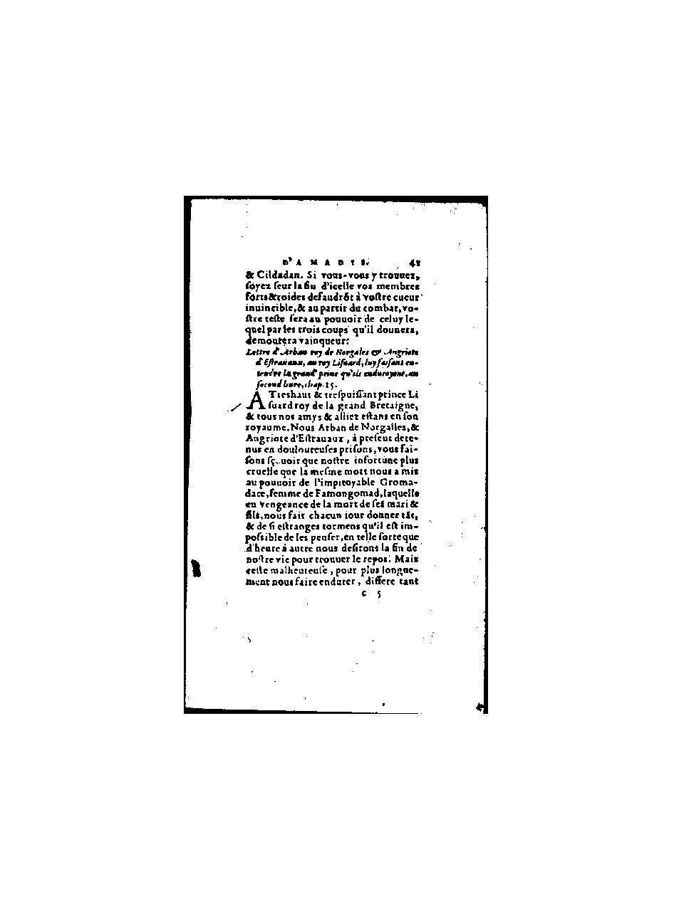 1571 - Jean Huguetan - Trésor des Amadis - BnF