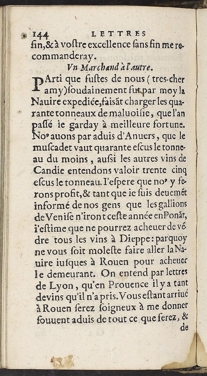 1597 - Jean Osmont - Trésor des secrétaires - Brno