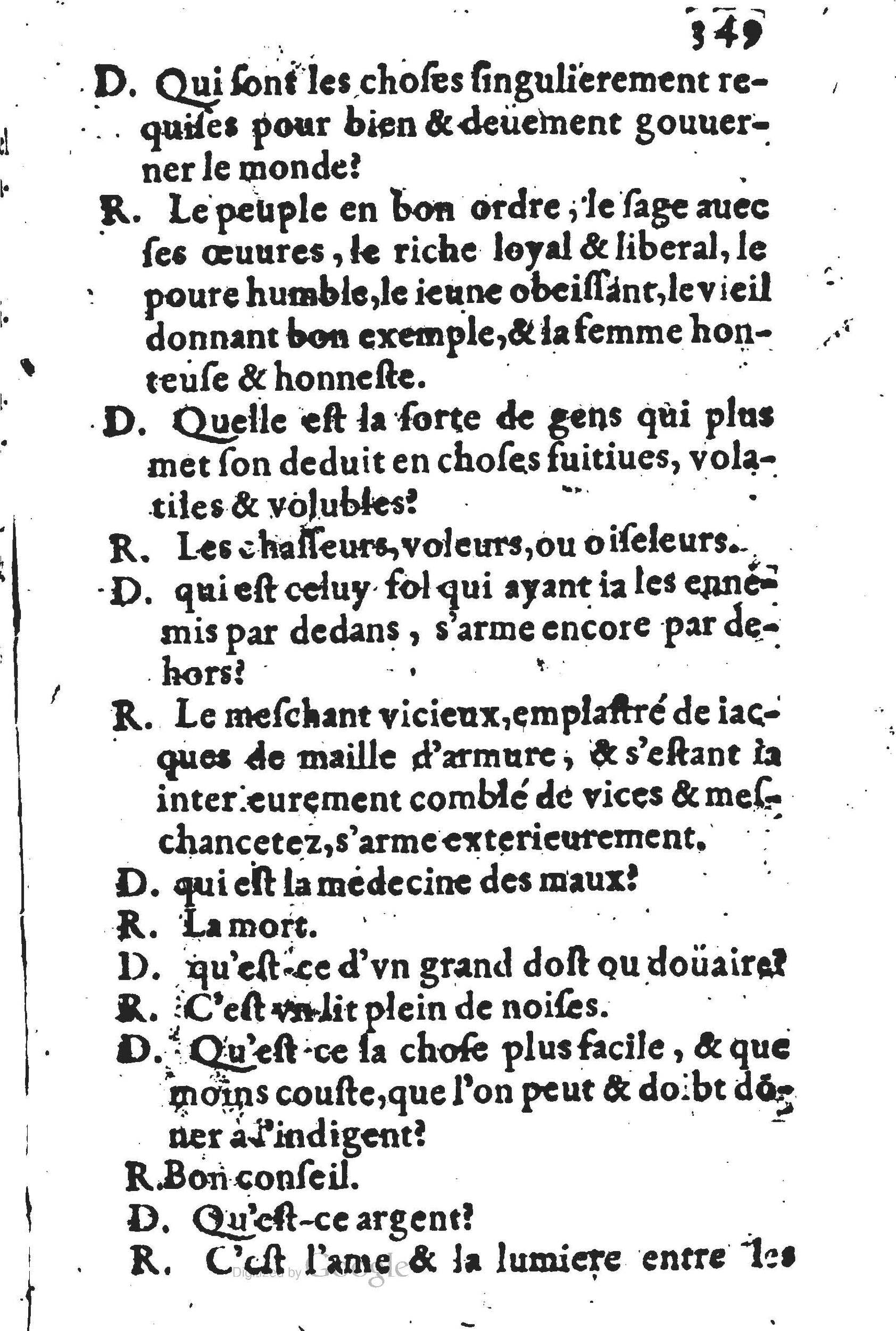 1578 - Nicolas Lescuyer - Trésor des sentences dorées - UGent