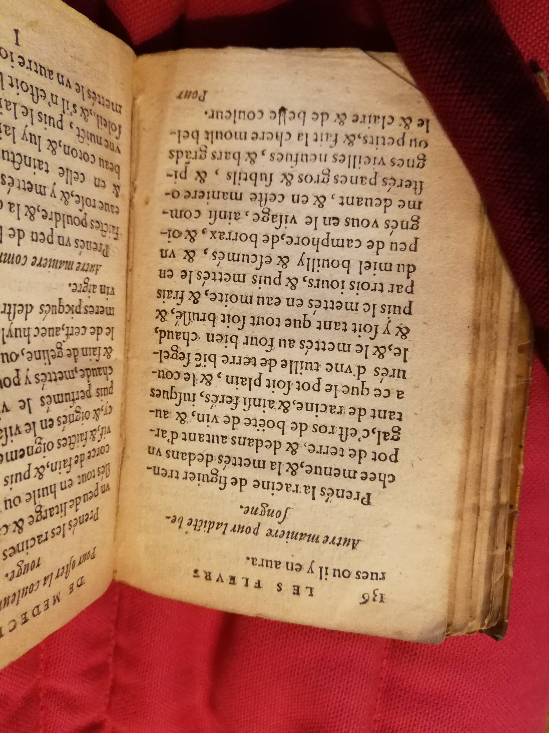 1586 - Benoît Rigaud - Trésor des fleurs et secrets de médecine - Sainte-Geneviève
