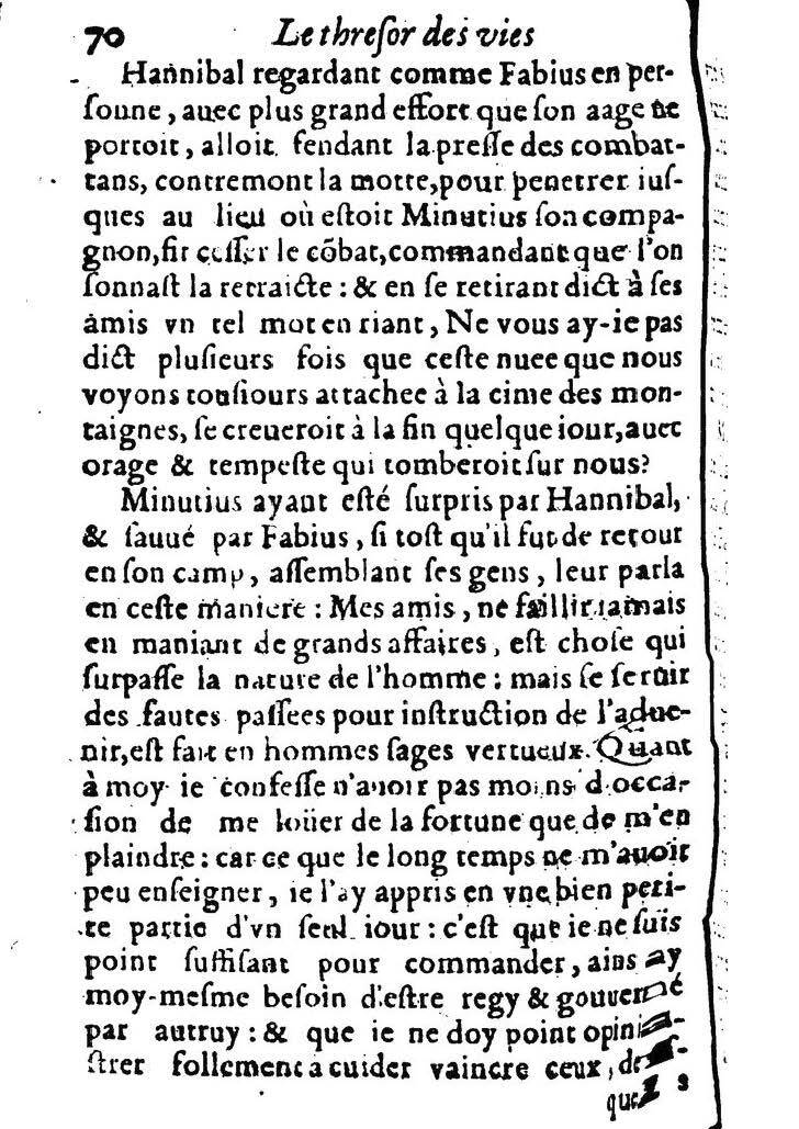 1611 - Pierre Rigaud - Trésor des vies de Plutarque - BM Lyon