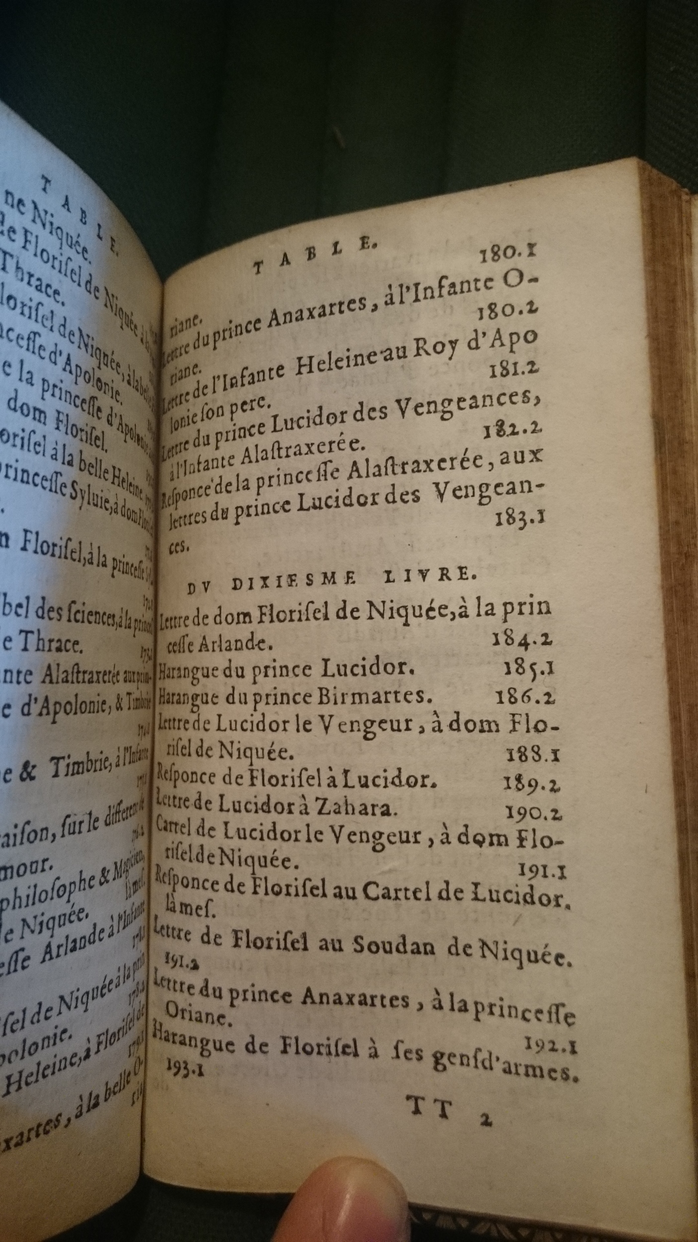 1582 - Jean Huguetan - Trésor des Amadis - BnF Arsenal