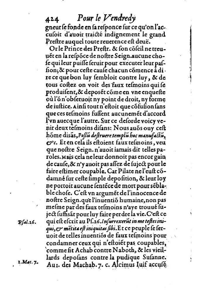 1607 - Nicolas Du Fossé - Trésor quadragésimal - T 02 - BM Lyon