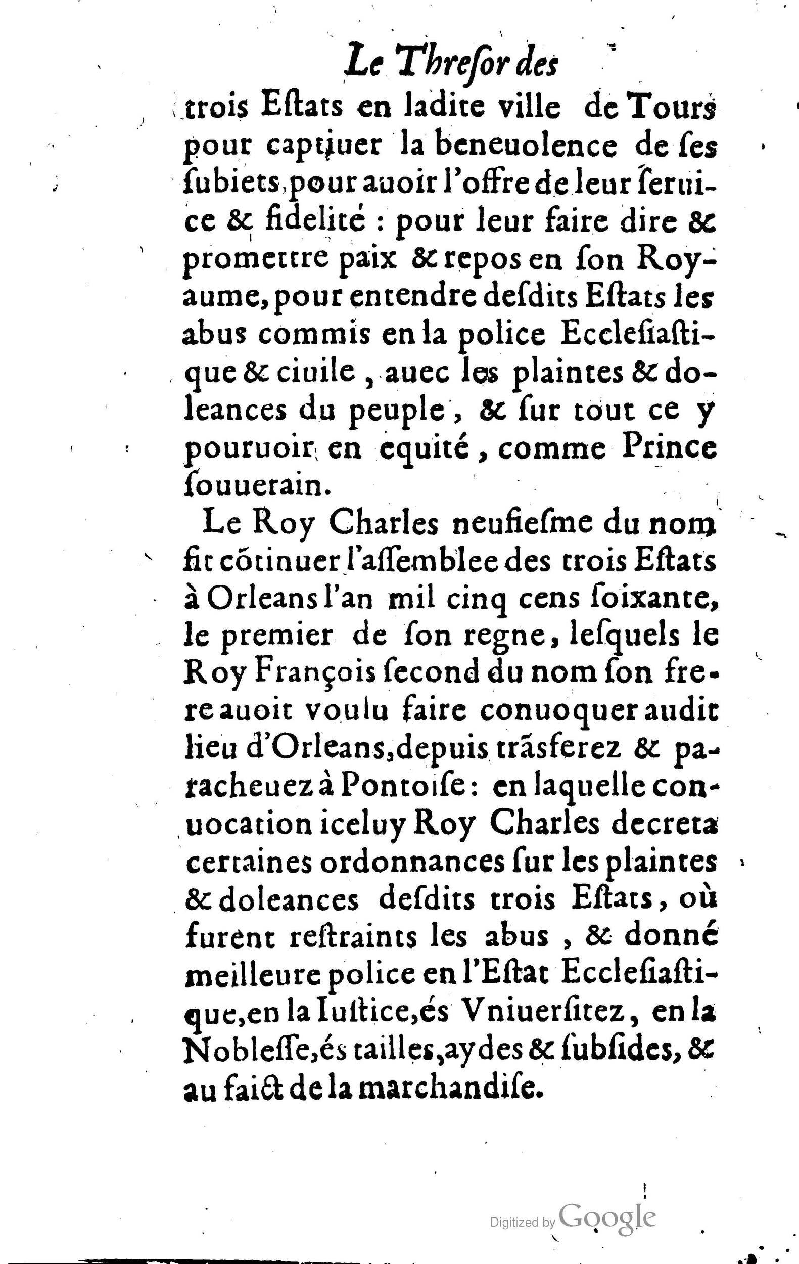 1619 - Jean Corrozet - Trésor des histoires de France - BSB Munich