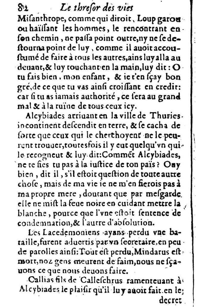 1611 - Pierre Rigaud - Trésor des vies de Plutarque - BM Lyon