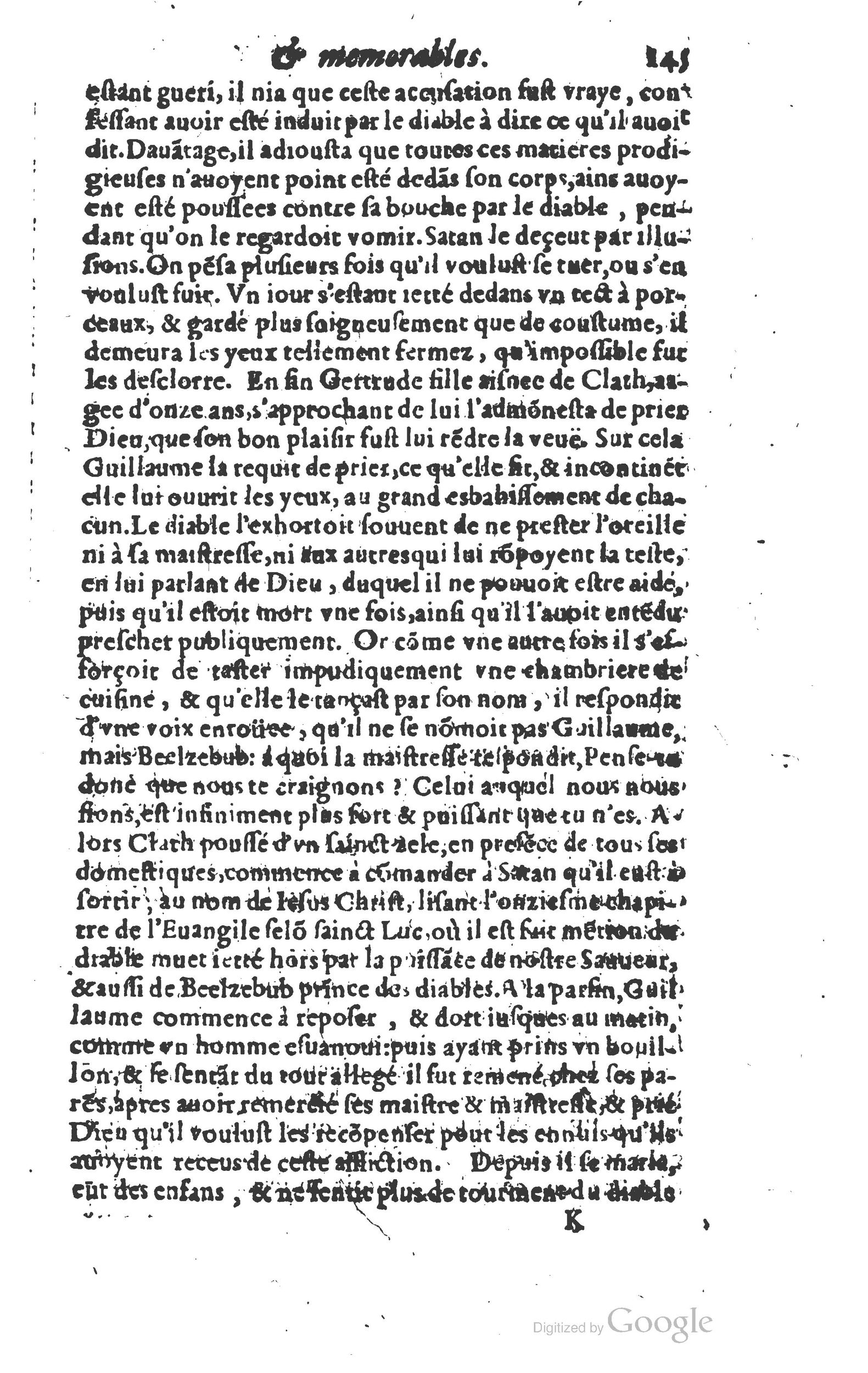 1610 - Paul Marceau - Trésor d’histoires admirables et mémorables - Princeton