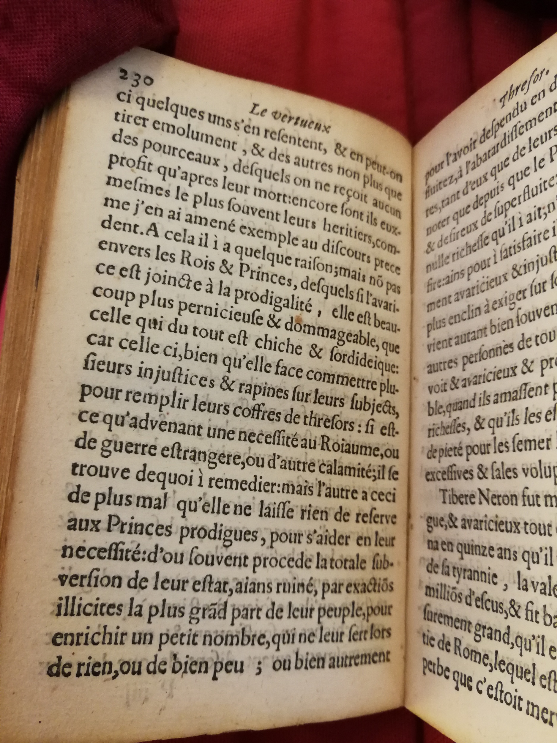 1599 - Thomas Portau - Vertueux trésor - Bibliothèque Sainte-Geneviève