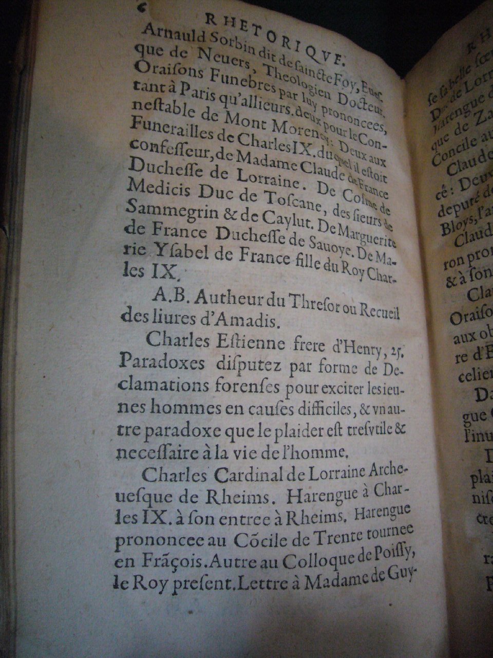 1602 - François Jacquin - Trésor des bons esprits français - BnF Arsenal