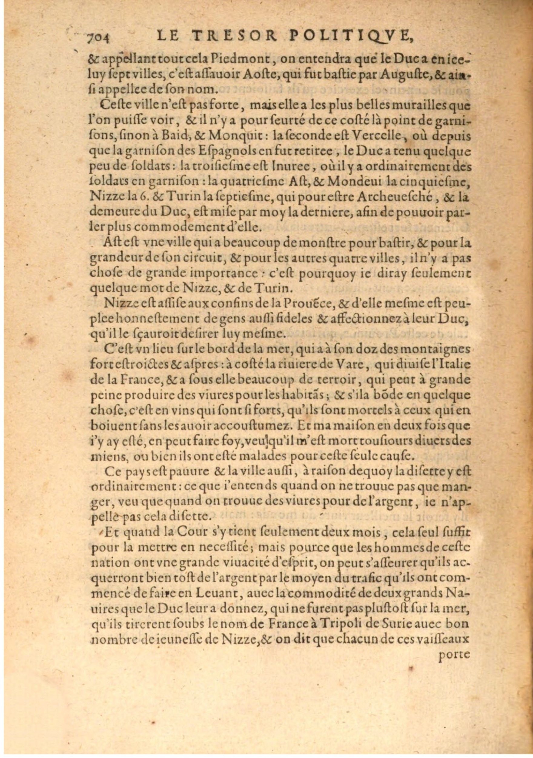1608 - Nicolas Du Fossé - Trésor politique - BSB Munich