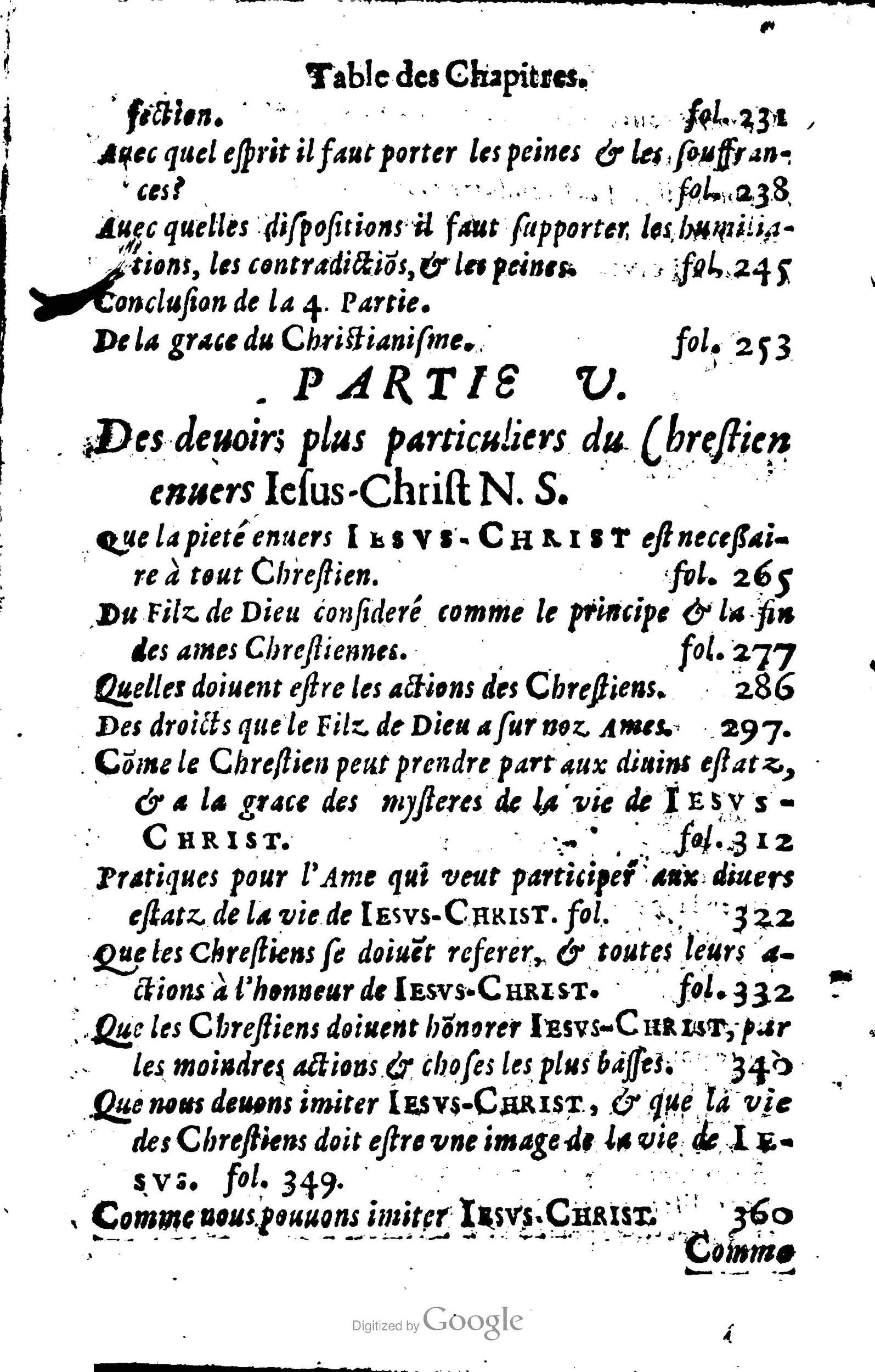 1633 - François Waudré - Trésor spirituel contenant les excellences du christianisme - BM Lyon