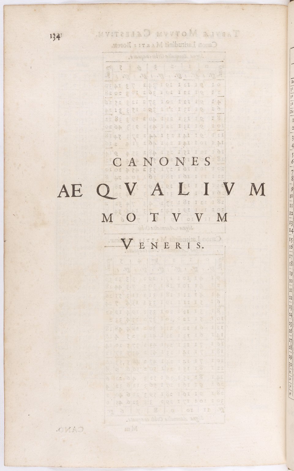 1634 - Zacharie Roman - Les Tables perpétuelles - BnF Arsenal
