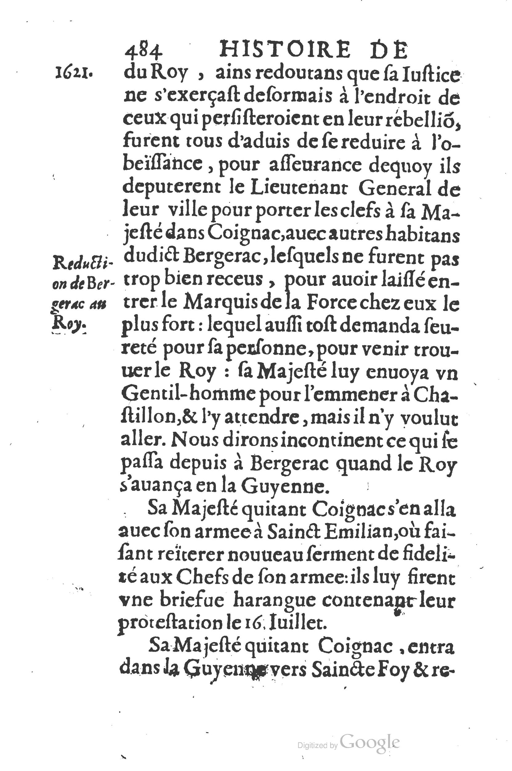1626 - Joseph Bouillerot - Trésor de l’histoire générale de notre temps - BSB Munich
