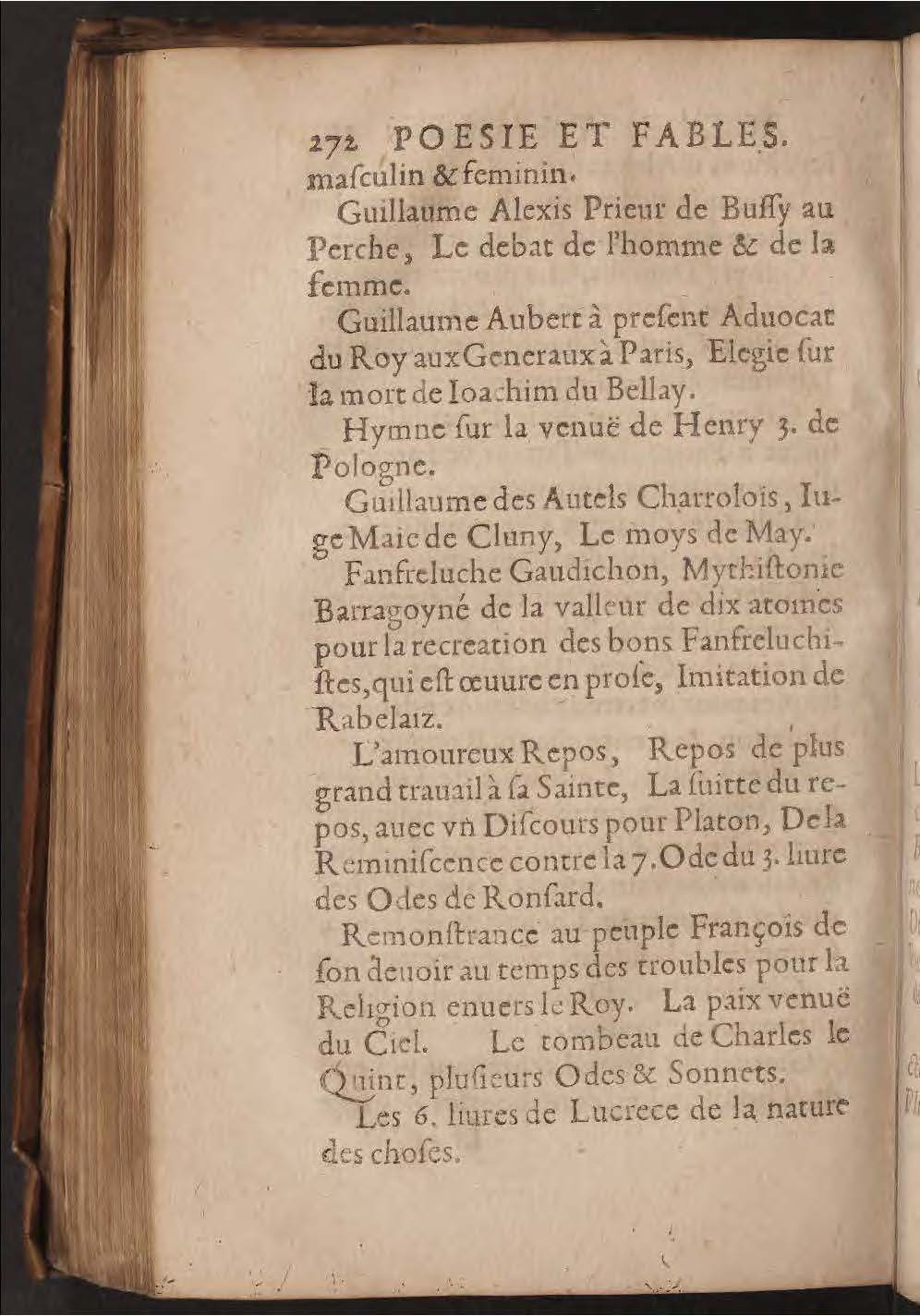 1602 - François Jacquin - Trésor des bons esprits français - BnF Arsenal