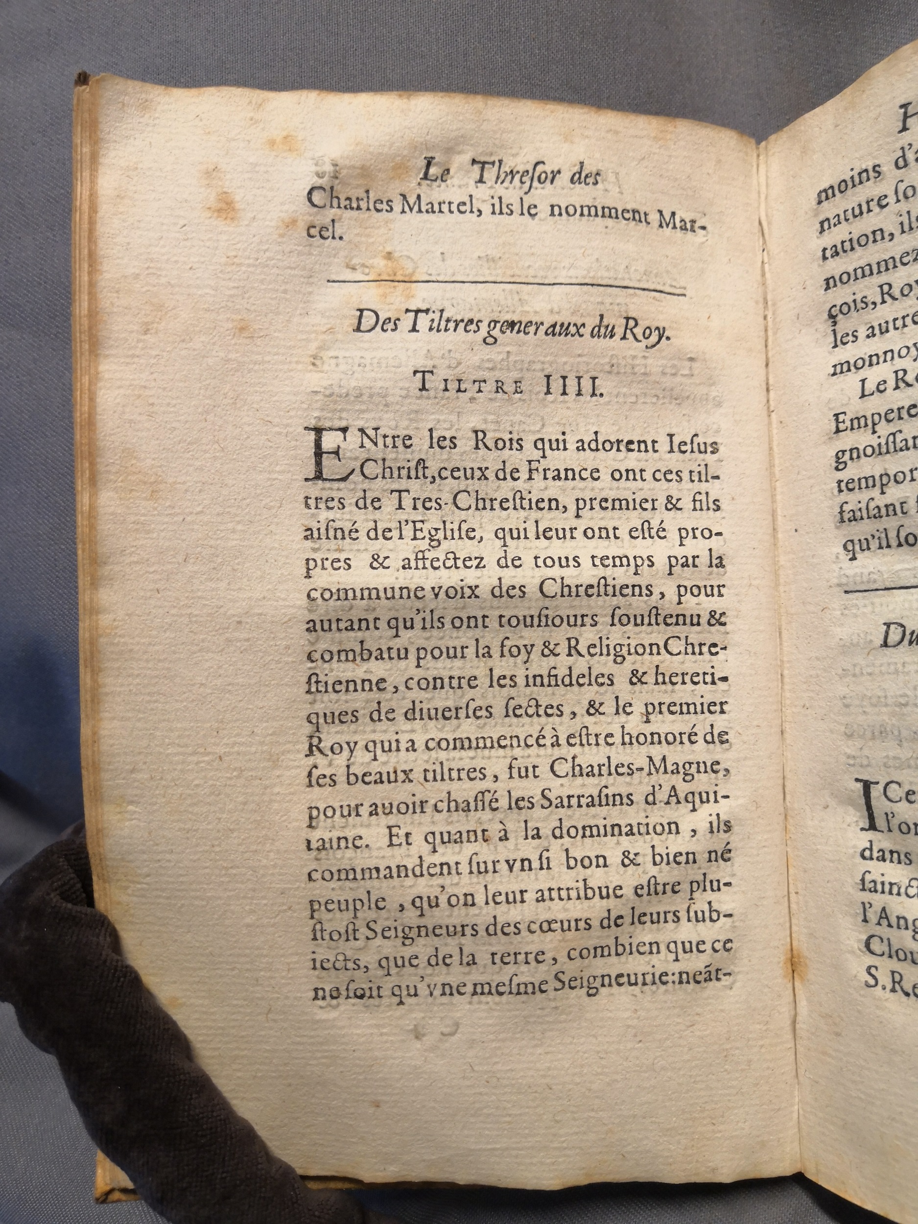 1614 - Jean Corrozet - Trésor des histoires de France - Amsterdam