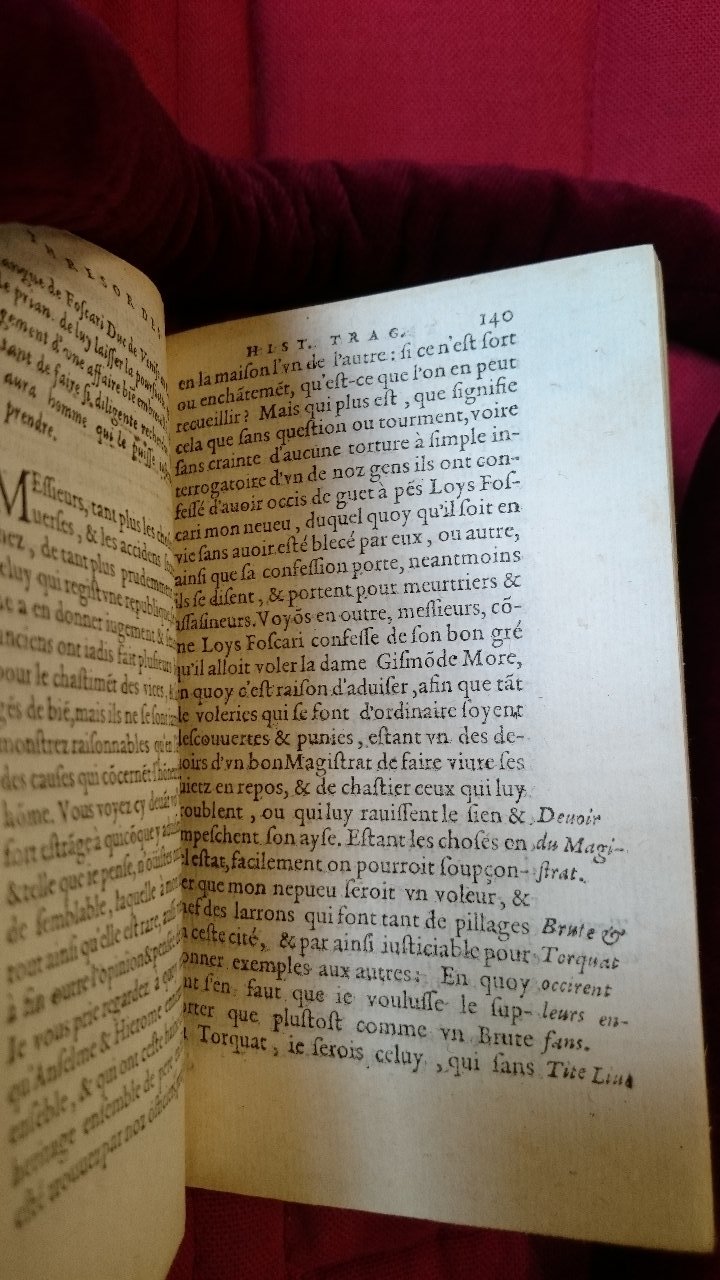 1581 - Pierre Le Voirier et Gervais Mallot - Trésor des histoires tragiques - BnF Richelieu