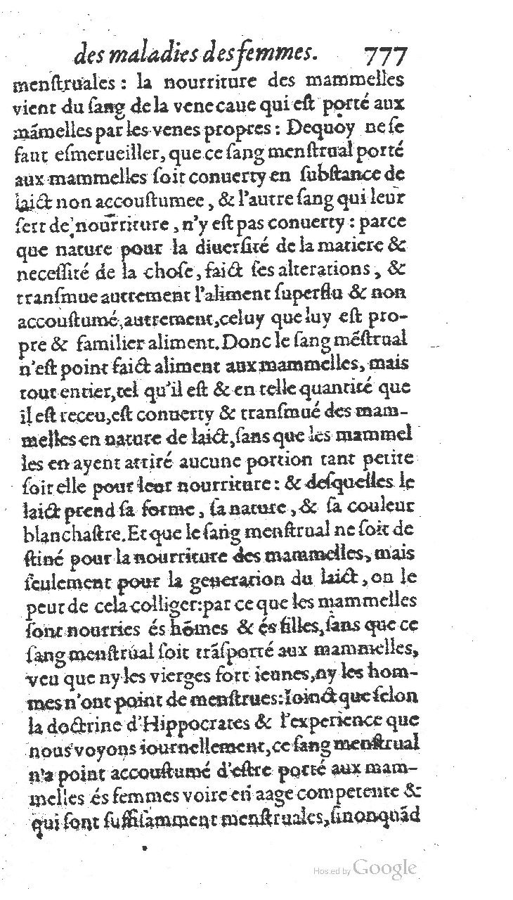 1585 - Jacques du Puis - Trésor des remèdes secrets pour les maladies des femmes - BnF