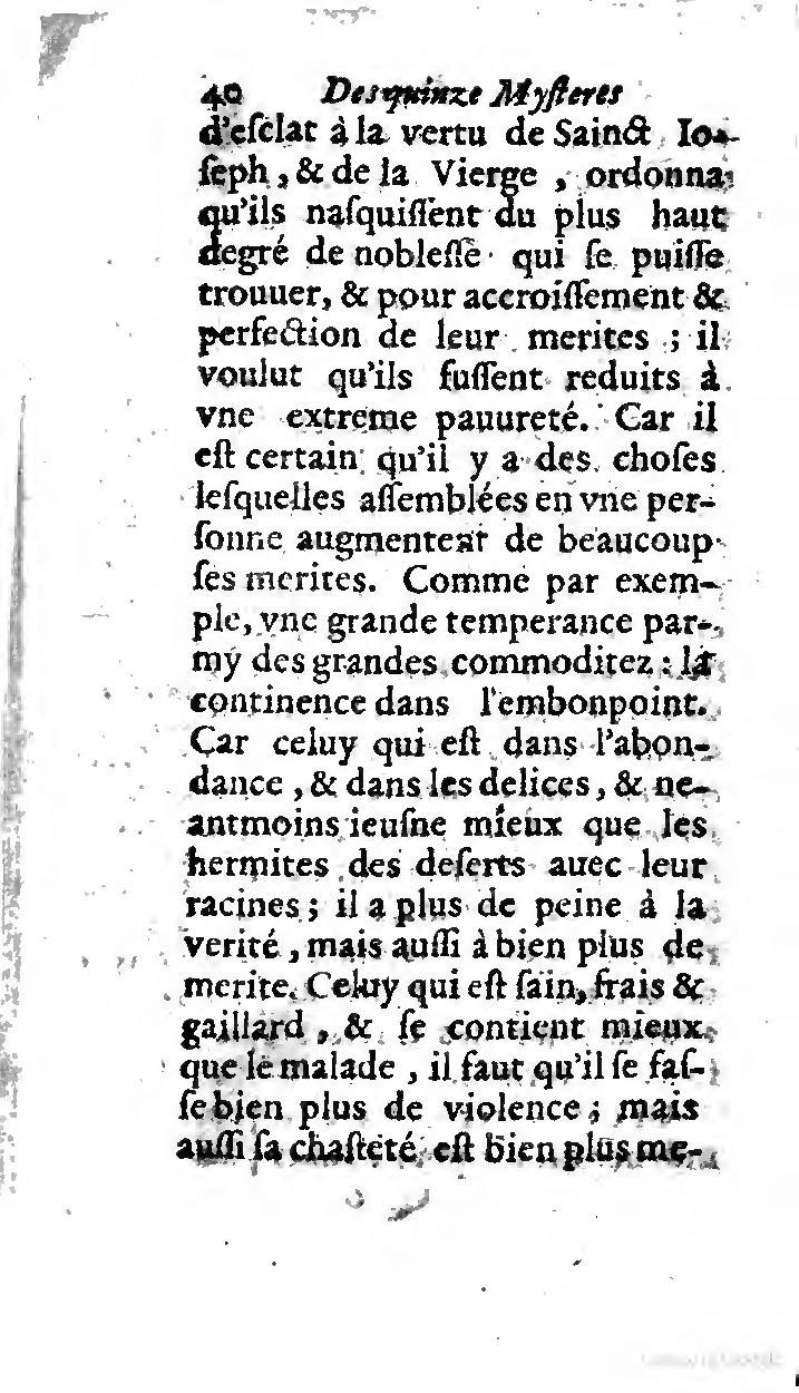 1646 - Jean Piot - Trésor inestimable de Saint-Joseph - BNC Rome