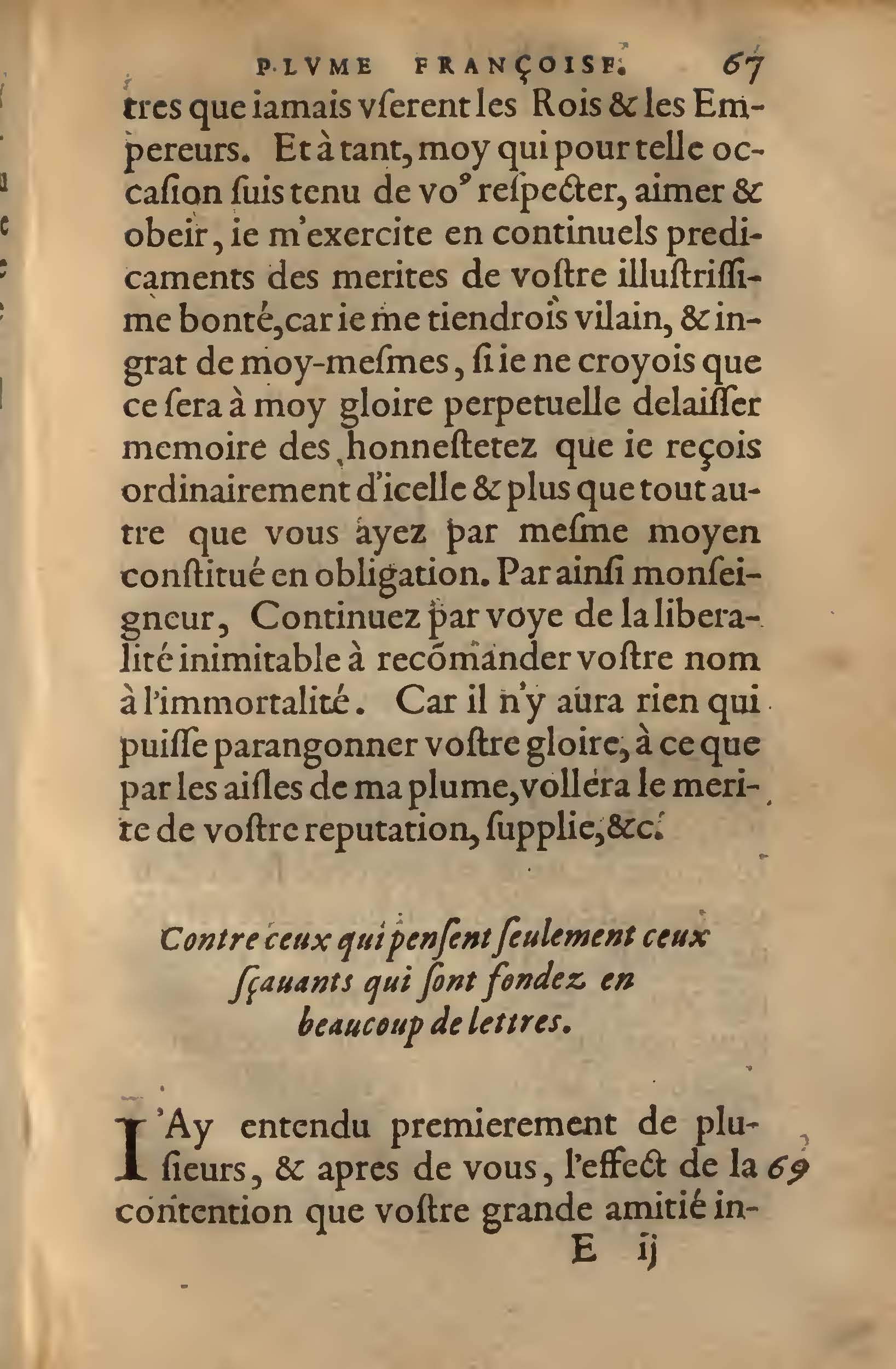 1572 - Lucas Breyer - Finances et Trésor de la plume française - BNC Rome