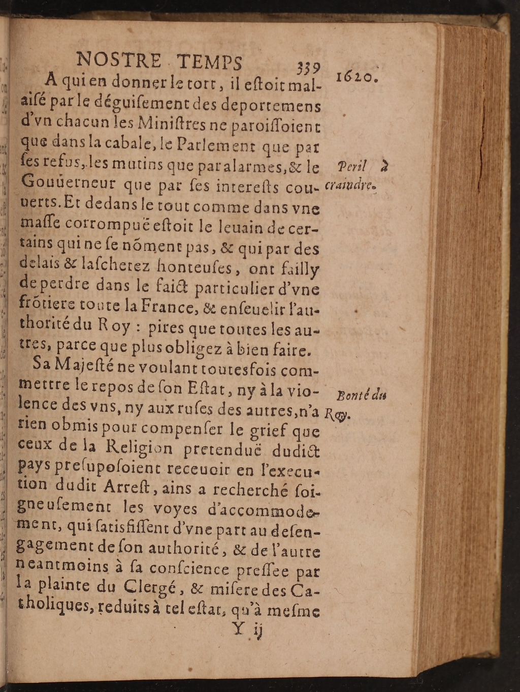 1626 - Joseph Bouillerot - Trésor de l’histoire générale de notre temps - BnF Arsenal