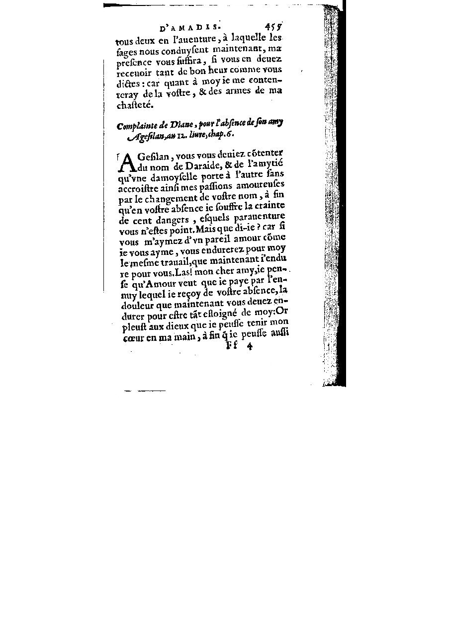 1572 - Veuve Gabriel Cotier - Trésor des Amadis - BM Lyon