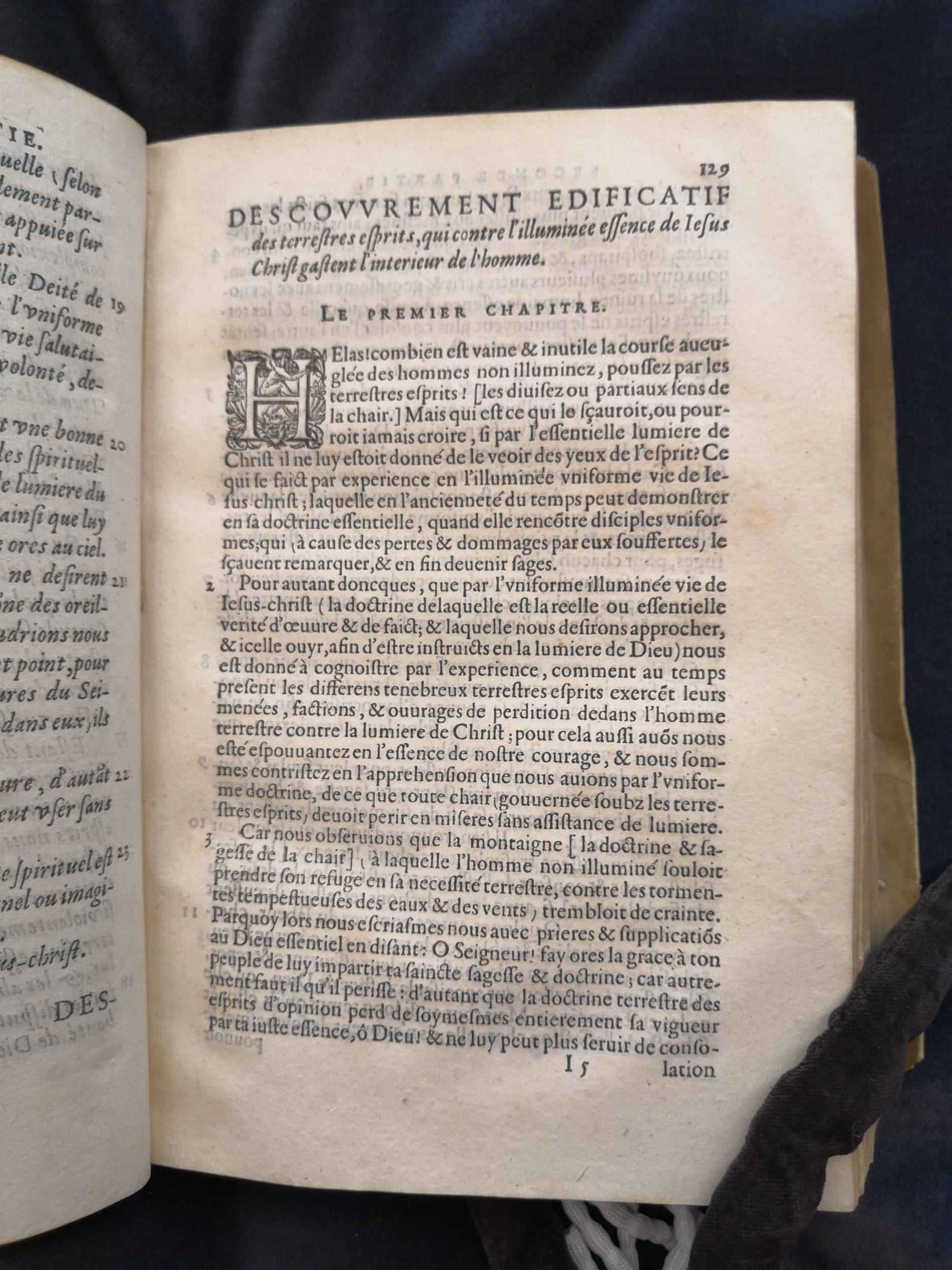 1581c. - Christophe Plantin - Le Livre des témoignages du Trésor caché au champ - Anvers Musée Plantin-Moretus
