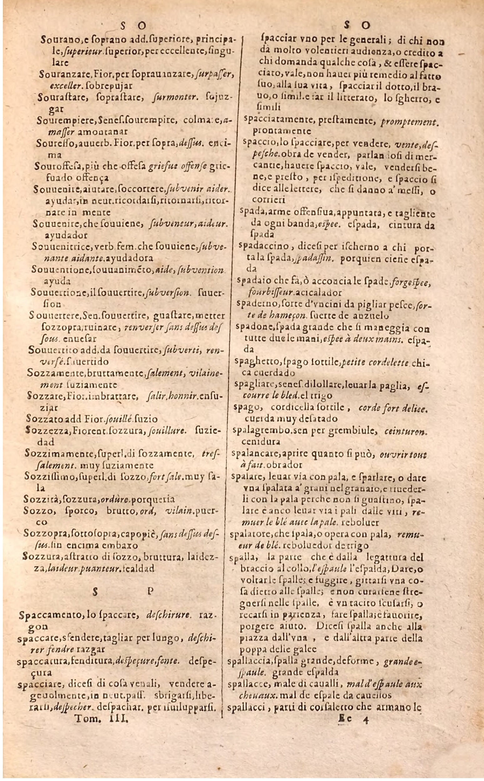 1627 - Jacques Crespin - Trésor des trois langues (Troisième partie) - Regensburg