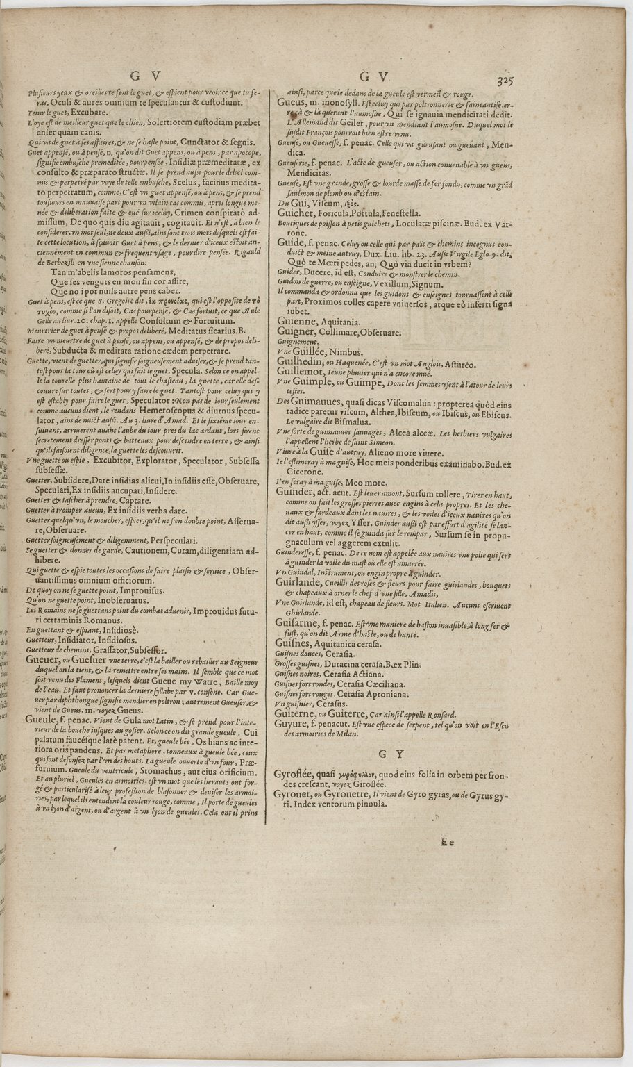 1606 - David Douceur - Trésor de la langue française - BnF