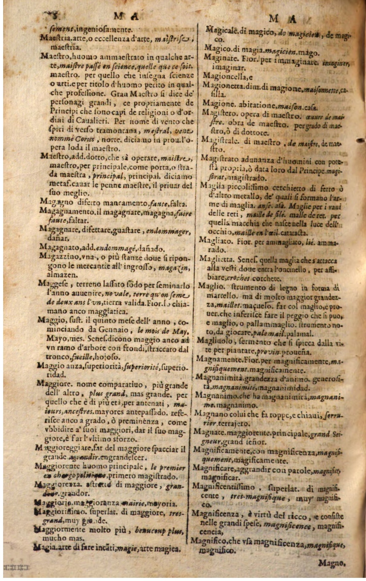 1644 - Jacques Crespin - Trésor des trois langues - Passau 1644 - Jacques Crespin - Trésor des trois langues - Passau