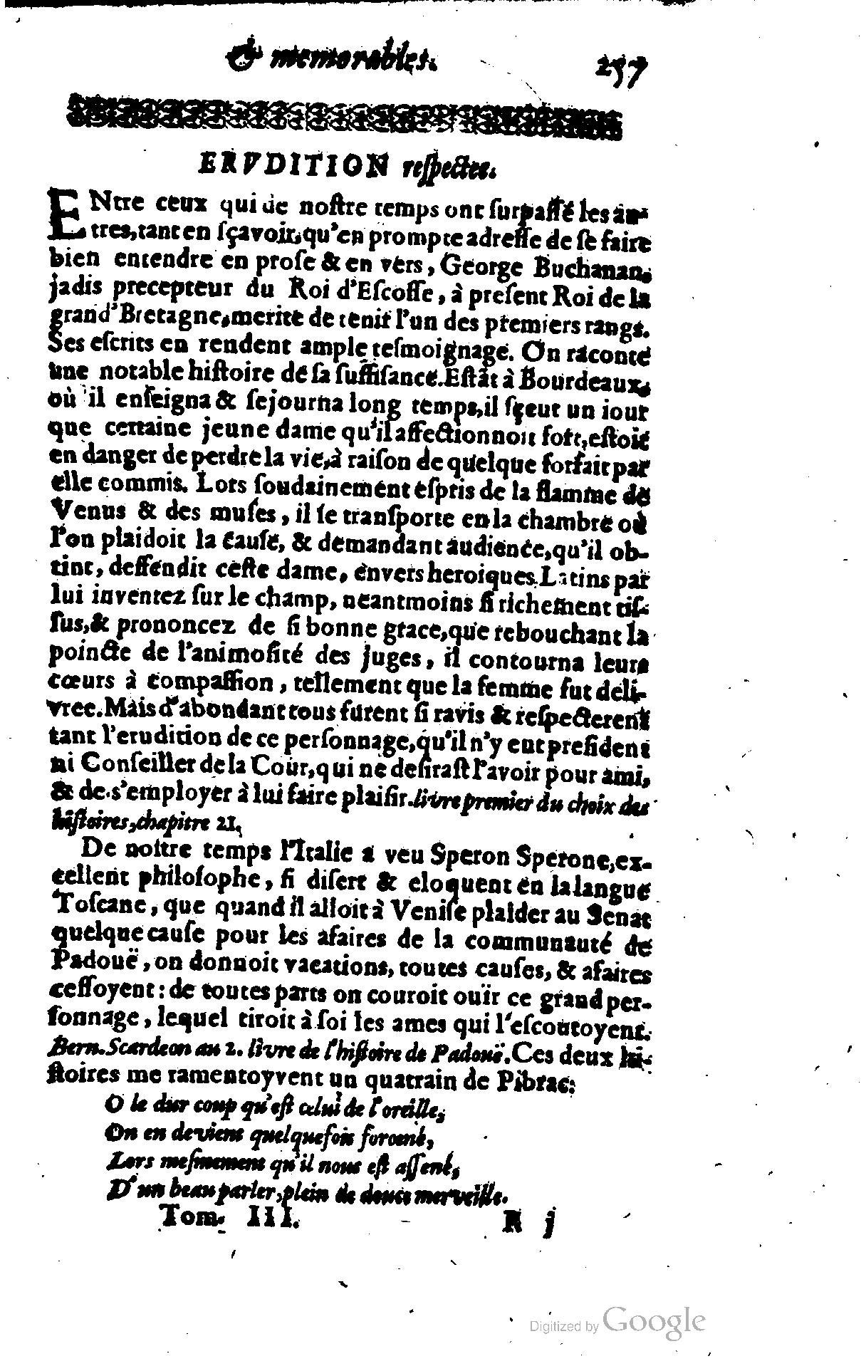 1628 - Jacques Crespin - Trésor d’histoires admirables et mémorables - BSB Munich