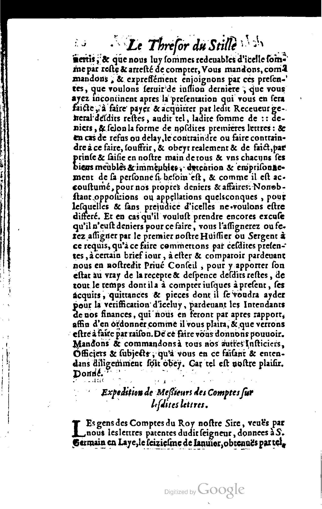 1614 - Jean Richer - Trésor du nouveau style et protocole de la chancellerie de France - BSB Munich