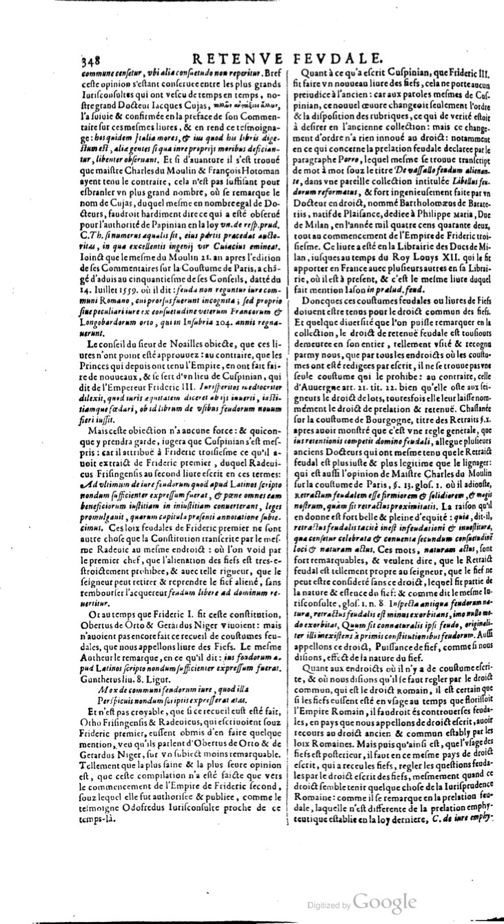 1629 - Veuve Nicolas Buon - Trésor du droit français (21754 T. 3) - BM Lyon