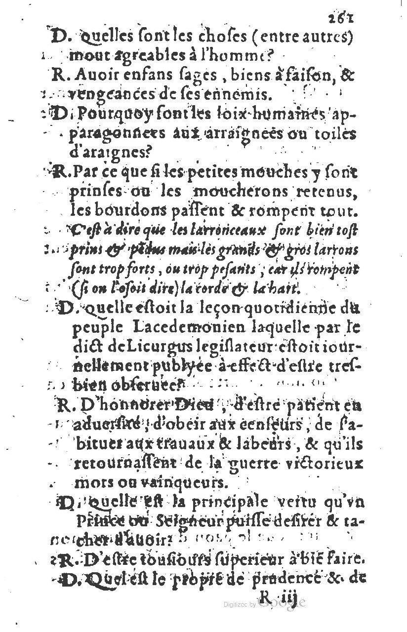 1581 - Nicolas Bonfons  - Trésor des sentences dorées - Princeton