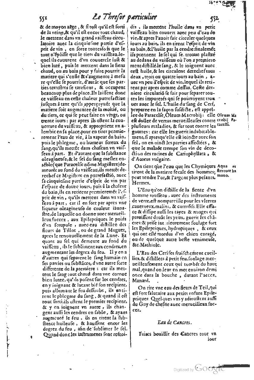 1616 - Étienne Gamonet - Grand trésor ou dispensaire - BSB Munich